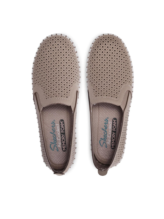 Skechers Poltopánky Skechers A La Mode 23967/TPE Béžová