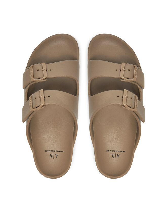 Armani Exchange Natikači Armani Exchange XUP015 XV821 01827 Rjava