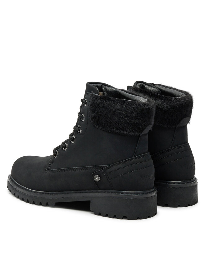 Wrangler Trapery Wrangler Fur Women High 20243069 Czarny