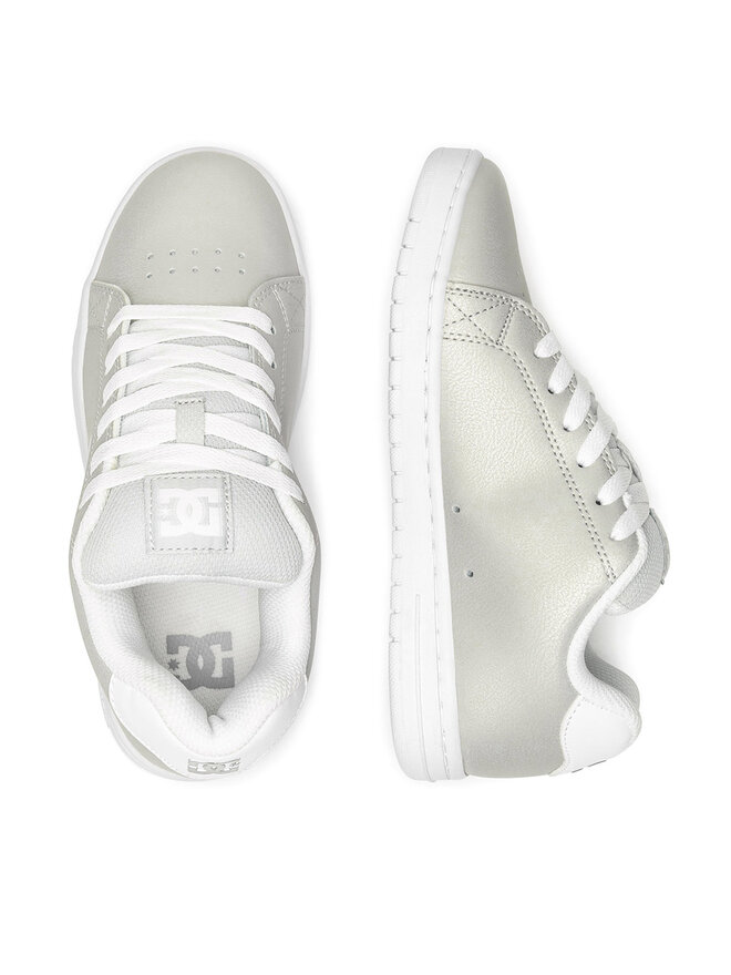 DC Sneakersy DC GAVELER ADJS700082-MSL Strieborná