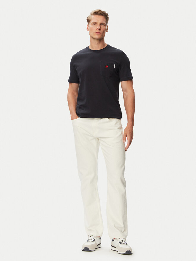 Beverly Hills Polo Club Beverly Hills Polo Club T-Shirt P-SS26M-TS414000 Dunkelblau Regular Fit