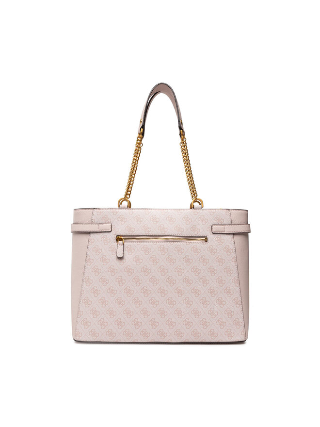 Guess Rankinė Guess Zadie Logo Girlfriend Tote HWSA83 96230 Rožinė