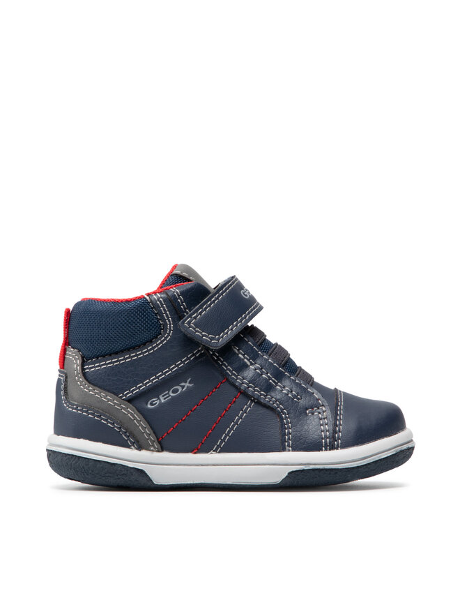 Geox Kotníková obuv Geox B Flick B.A B1637A 054FU C0735 M Tmavomodrá