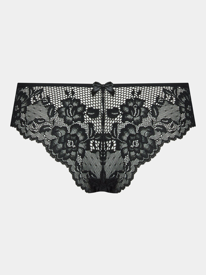 Hunkemöller Hunkemöller Naktiniai marškiniai Beatriz 169282 Juoda Feminine Fit