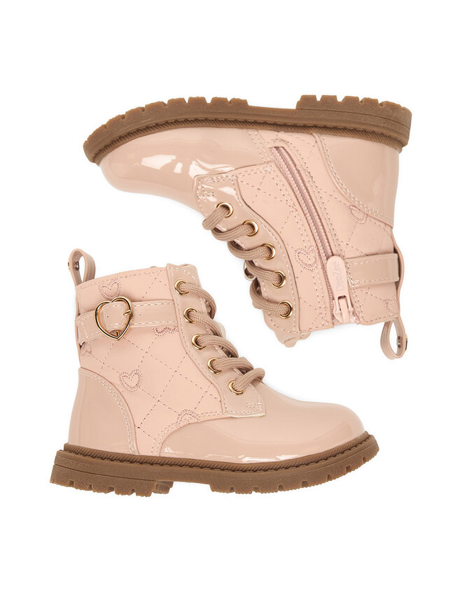 DeeZee Botines planos DeeZee CEO-CM241011-2 Rosa