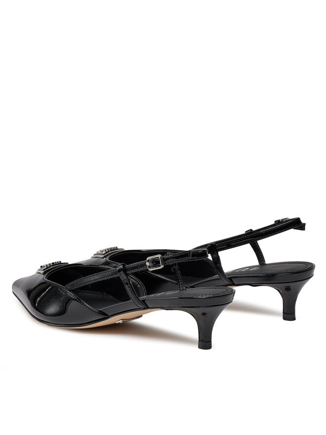 Guess Sandały Guess Jesson FLPJES PAT05 Czarny