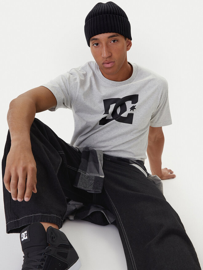 DC Shoes DC Shoes Футболка Star ADYZT05373 Сірий Regular Fit