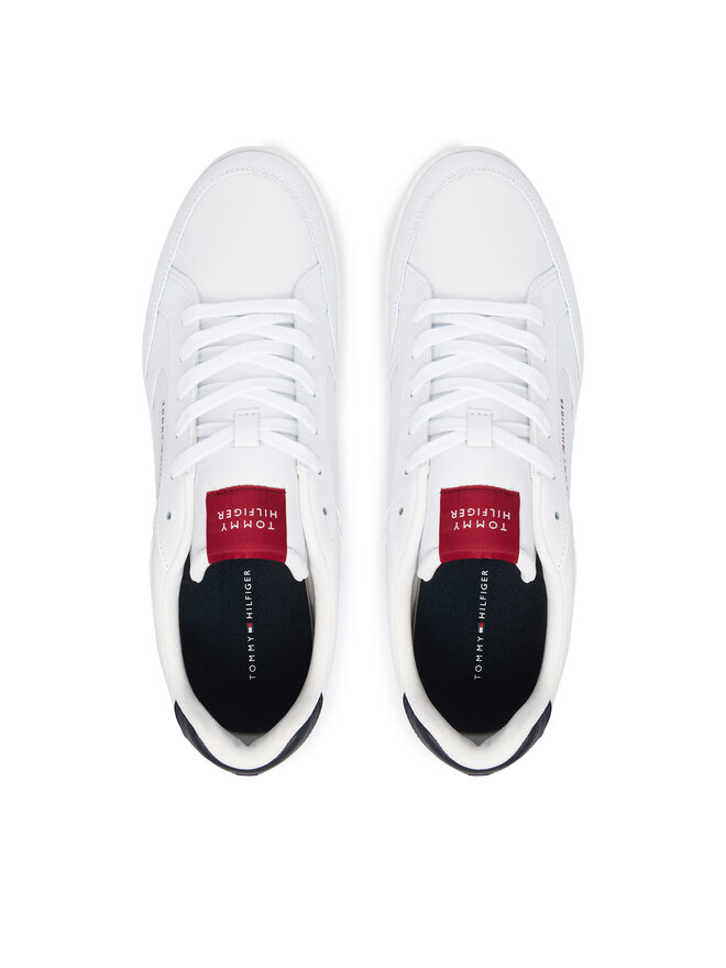 Tommy Hilfiger Sneakers Tommy Hilfiger Low Pro Cupsole Perf Leather FM0FM05944 Weiß