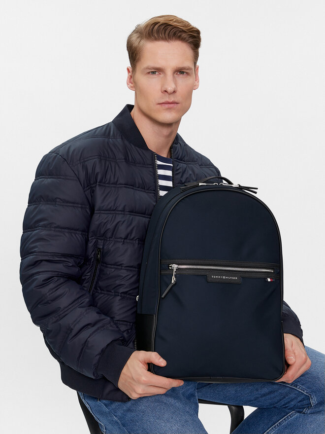 Tommy Hilfiger Σακίδιο Tommy Hilfiger Th Urban Repreve Backpack AM0AM11835 Σκούρο μπλε