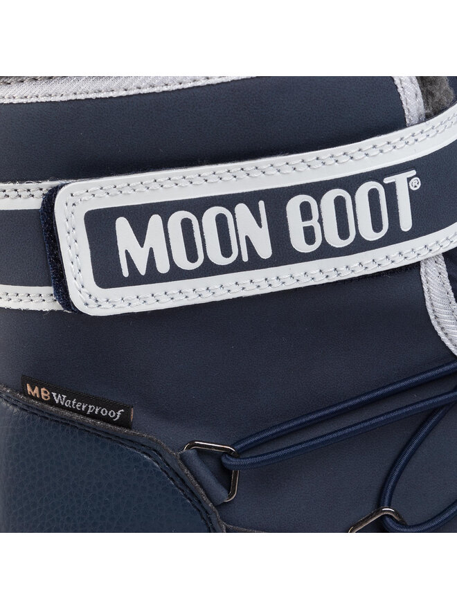 Moon Boot Schneeschuhe Moon Boot Jr Boy Boot Wp 34051600003 D Dunkelblau