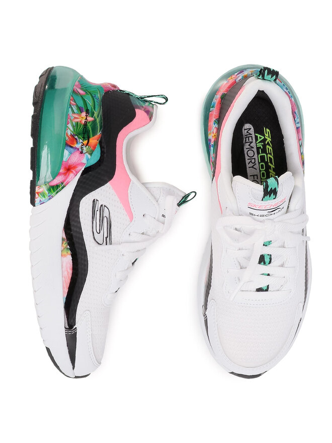Sneakers Skechers Super Galaxy 149024 WMLT Bianco escarpe