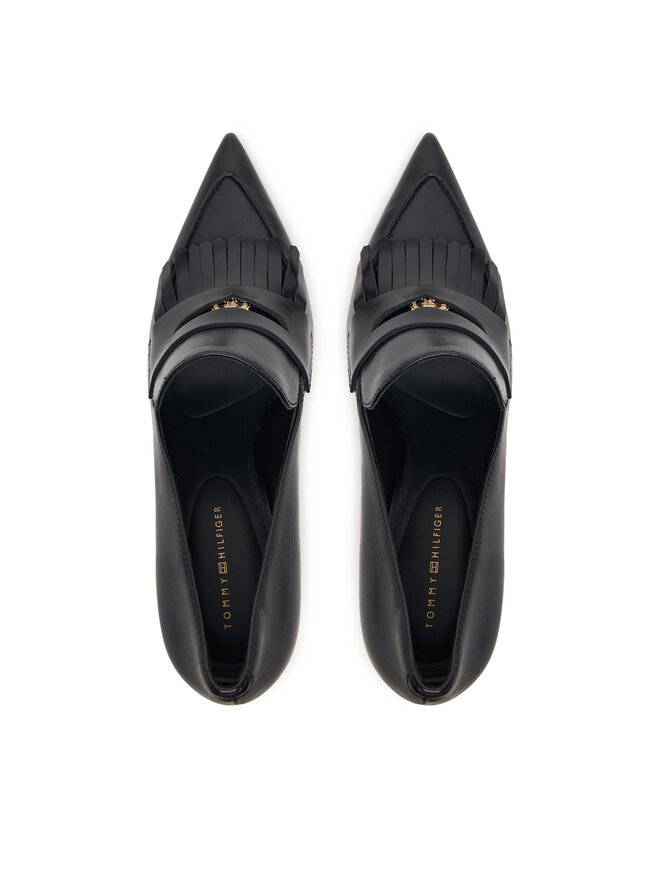 Tommy Hilfiger High Heels Tommy Hilfiger Th Penny Bar Pointy Pump FW0FW09529 Schwarz