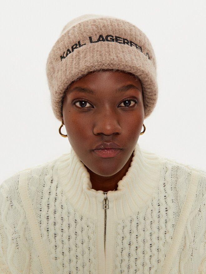 KARL LAGERFELD Gorro KARL LAGERFELD 246W3411 Beis