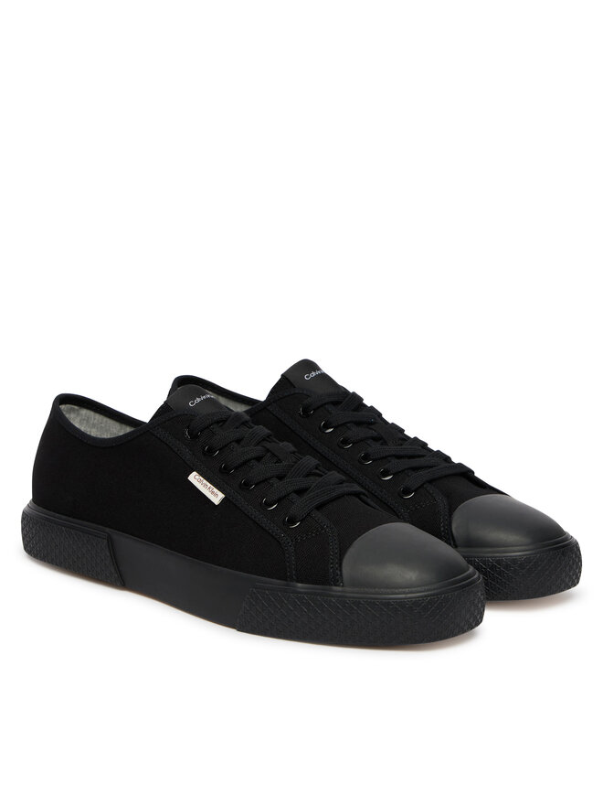Calvin Klein Sneakers aus Stoff Calvin Klein Vulc Laceup Cv HM0HM02121 Schwarz