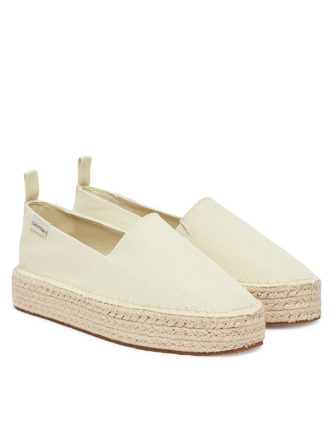 Calvin Klein Jeans Еспадрильї Calvin Klein Jeans Platform Espadrille Ml Cs YW0YW01871 Бежевий