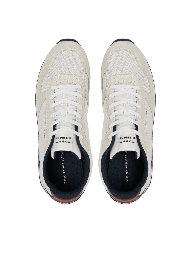 Tommy Hilfiger Sneakers Tommy Hilfiger New Runner Eva Mix FM0FM05465 Bianco