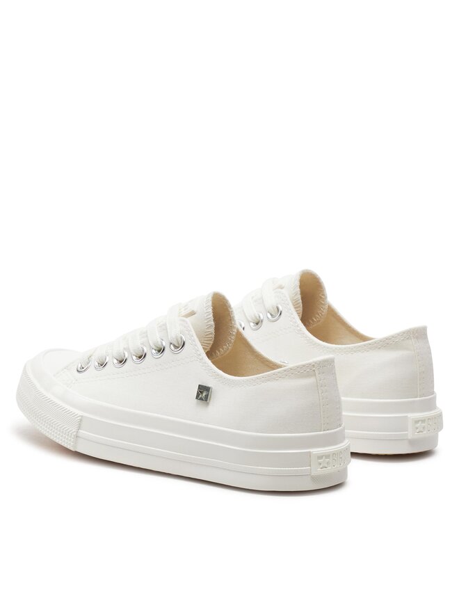 Big Star Shoes Plátěnky Big Star Shoes NN274285 Bílá