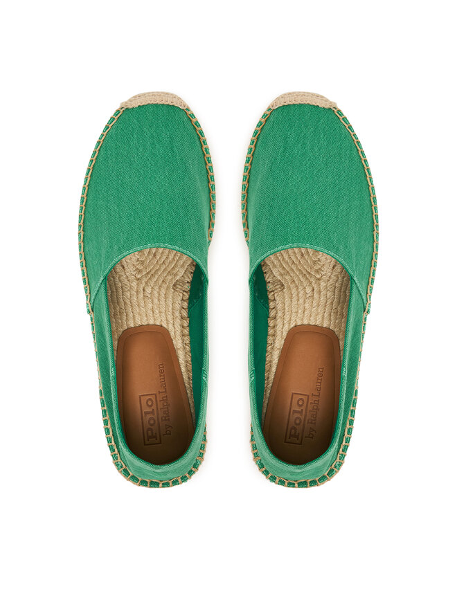 Polo Ralph Lauren Еспадрильї Polo Ralph Lauren Cevio Washed Canvas 803P07659002 Зелений