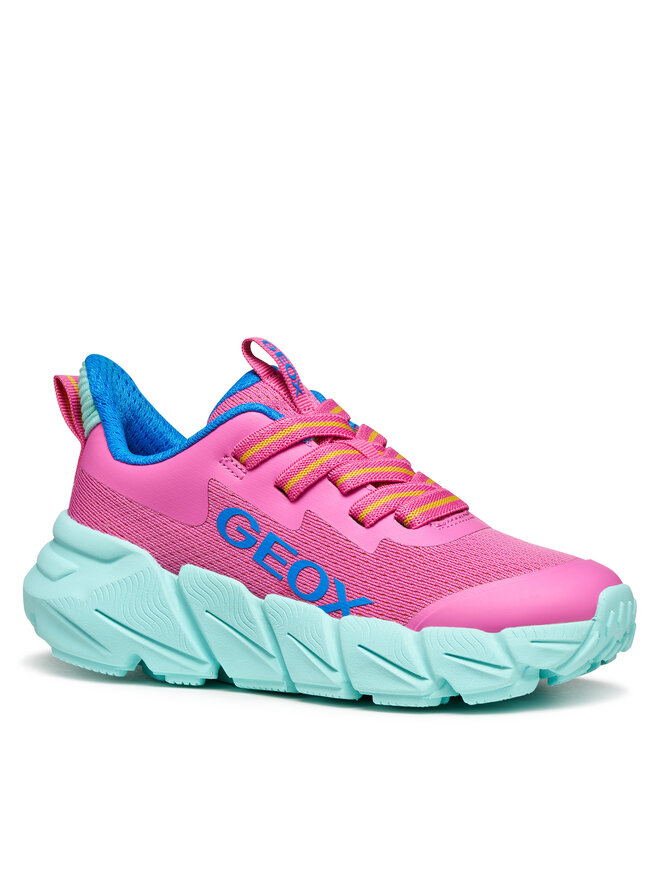 Geox Snīkeri Geox J Flexyper Fast J55N5A 0T99J C8471 D Rozā