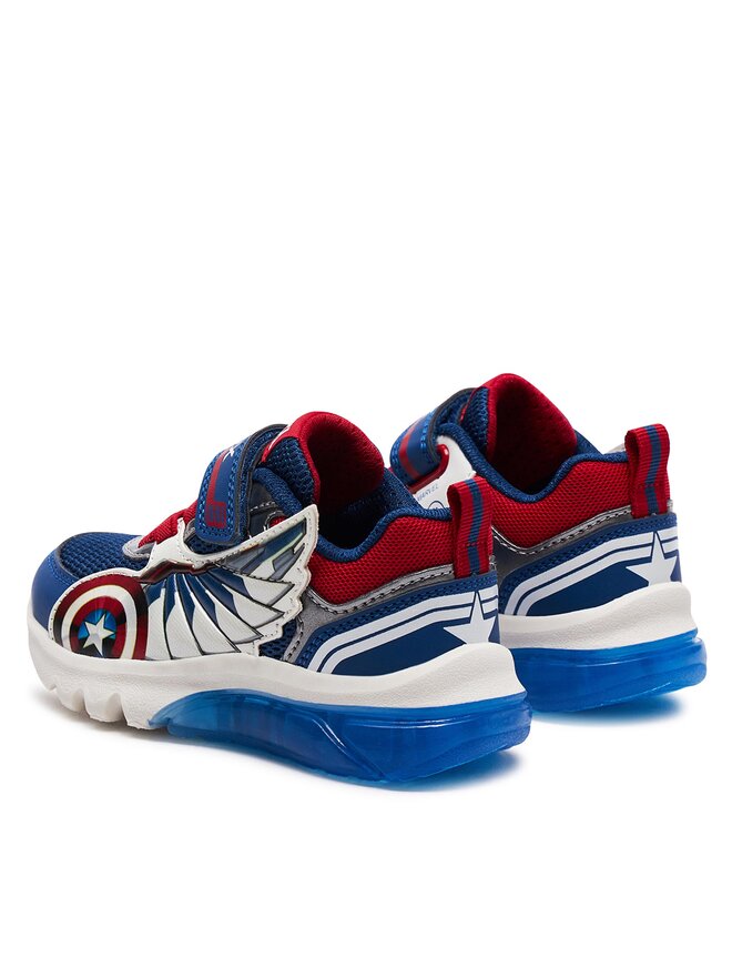 Geox Сникърси Geox J Ciberdron Boy J45LBB 01454 C0200 M Син