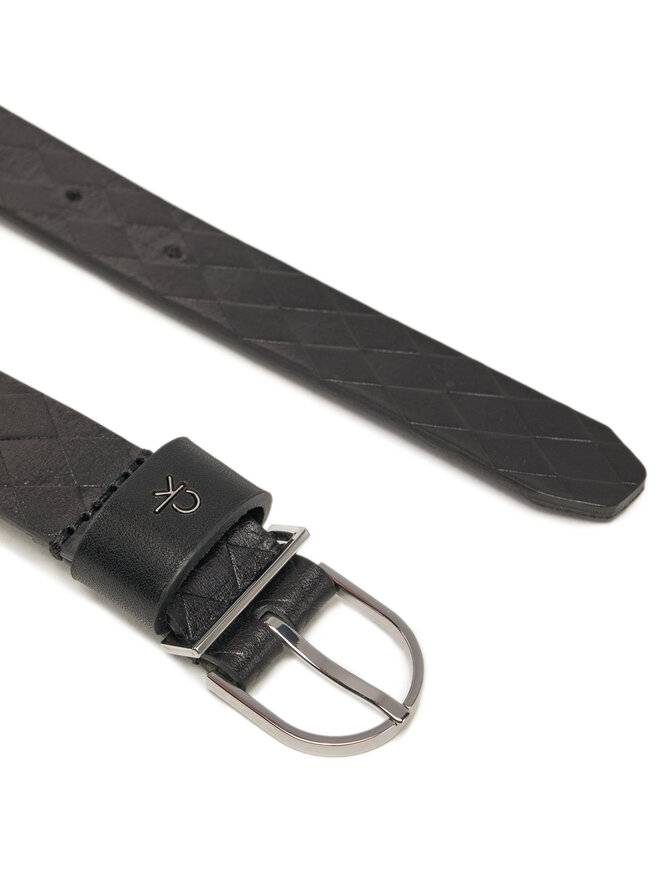 Calvin Klein Női öv Calvin Klein Ck Metal Round Buckle 2.5_Braid K60K613152 Fekete