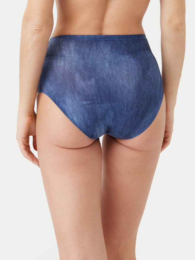 Chantelle Chantelle Класичні труси з високою талією Soft Stretch C11D70 Голубий
