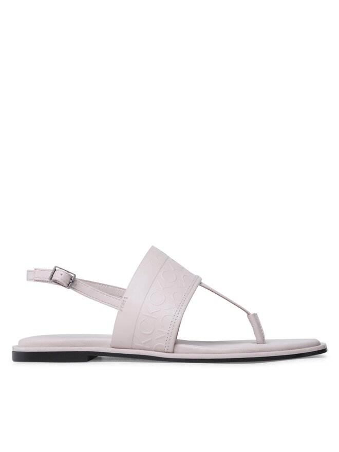 Calvin Klein Sandály Calvin Klein Almond Tp Sandal HW0HW01536 Écru