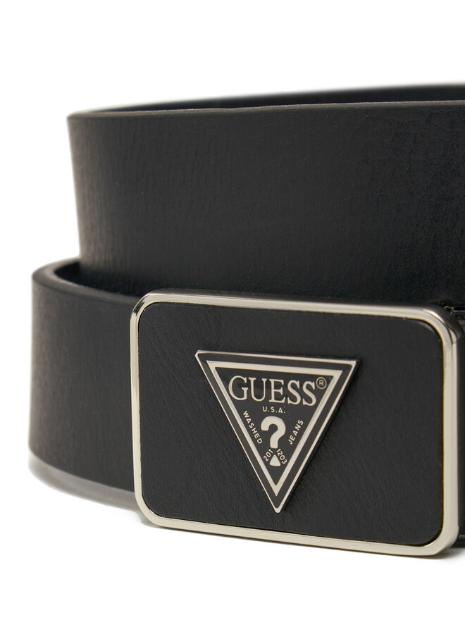 Guess Pasek Męski Guess M5GZ09 L0WB0 Czarny
