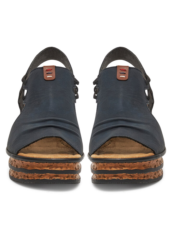Rieker Sandalen Rieker 68175-14 Dunkelblau