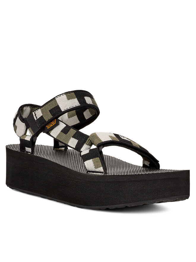 Teva Sandali Teva Flatform Universal 1008844 Nero