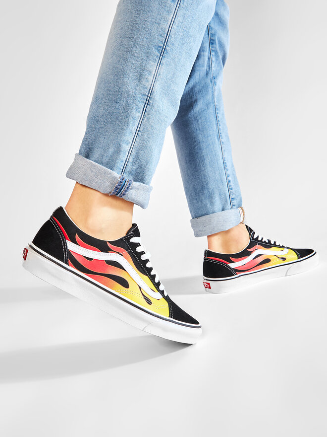 Sneakers aus Stoff Vans Old Skool VN0A38G1PHN1 Schwarz eschuhe