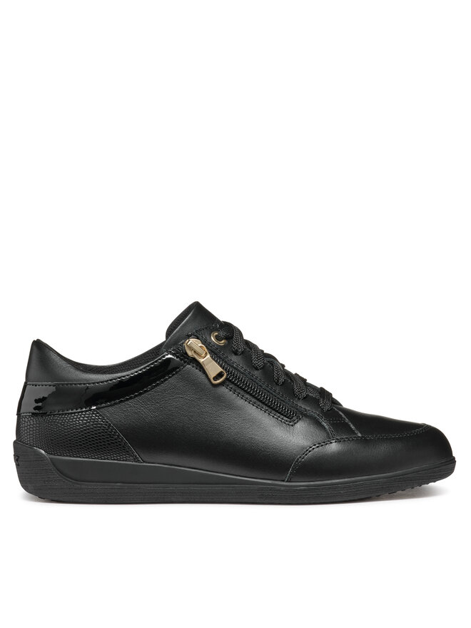 Sneakers Geox D Myria D4668D 08502 C9999 Noir chaussures