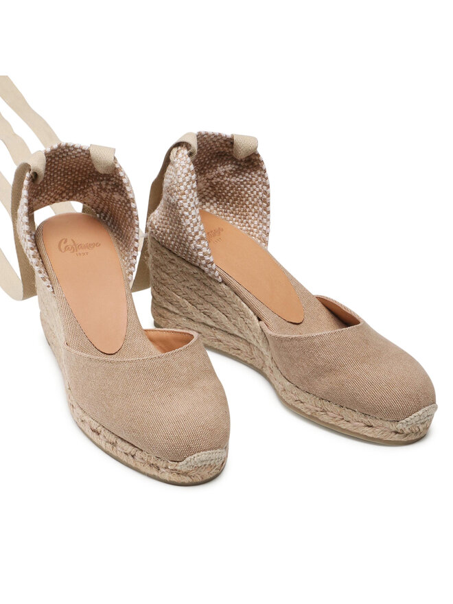 Castañer Espadrilės Castañer Carina/6/002 021644-2017 Smėlio