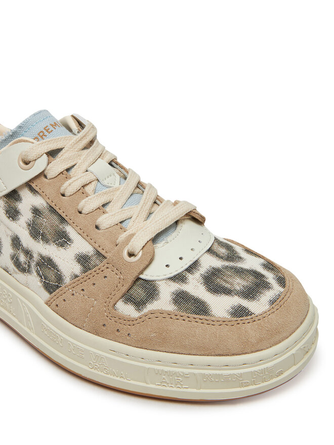 Premiata Sneakersy Premiata Quinnd Var 7421 Hnedá