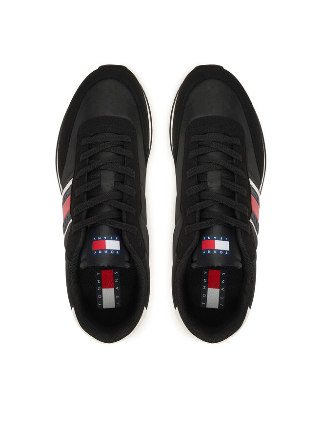 Tommy Jeans Sneakers Tommy Jeans Tjm Classic Runner EM0EM01709 Schwarz