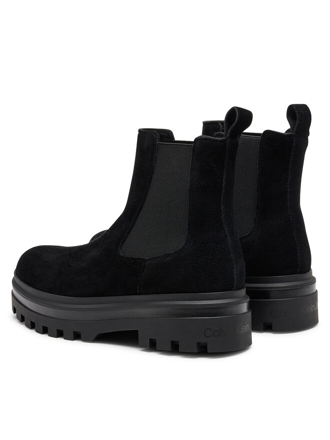 Calvin Klein Jeans Боти тип челси Calvin Klein Jeans Lugged Chelsea Boot Hr Su YM0YM01067 Черен