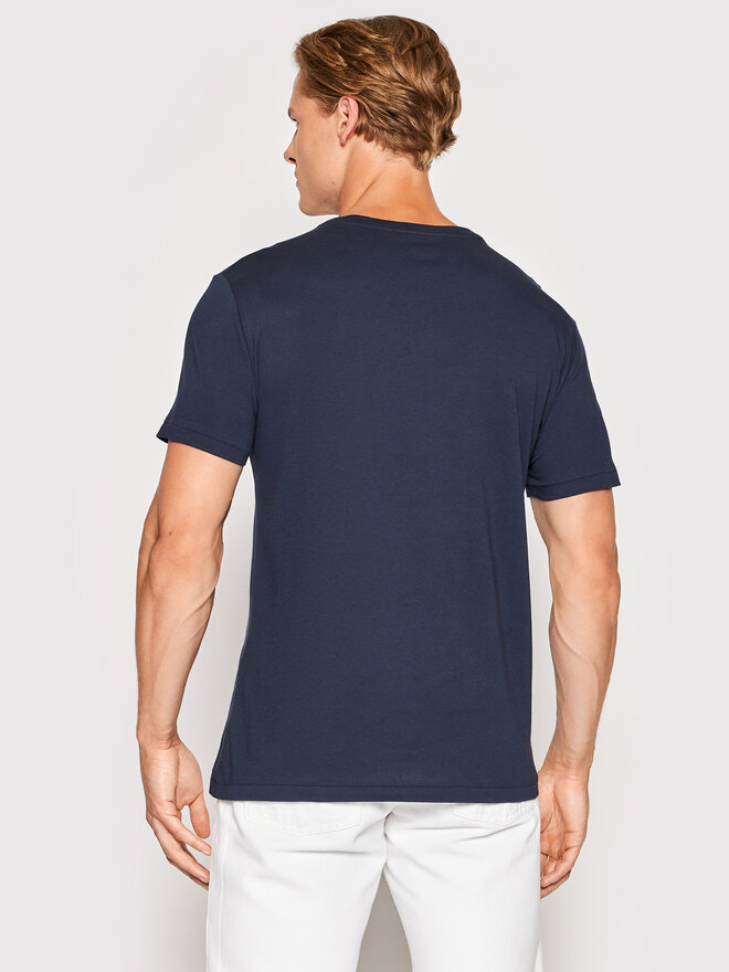 Polo Ralph Lauren Polo Ralph Lauren T-Shirt 710671453091 Dunkelblau Custom Slim Fit