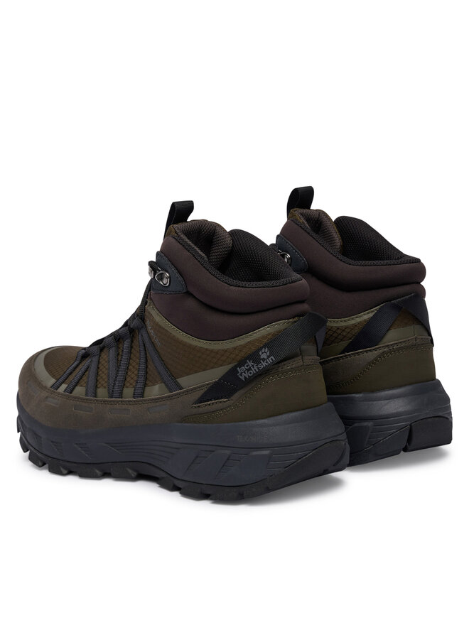 Jack Wolfskin Trekkingschuhe Jack Wolfskin Wild Hike Mid A65576 Khakifarben