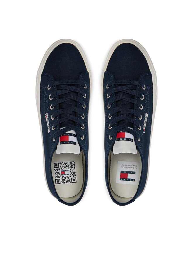 Tommy Jeans Tenisky Tommy Jeans Tjm Lace Up Canvas Color EM0EM01365 Tmavomodrá