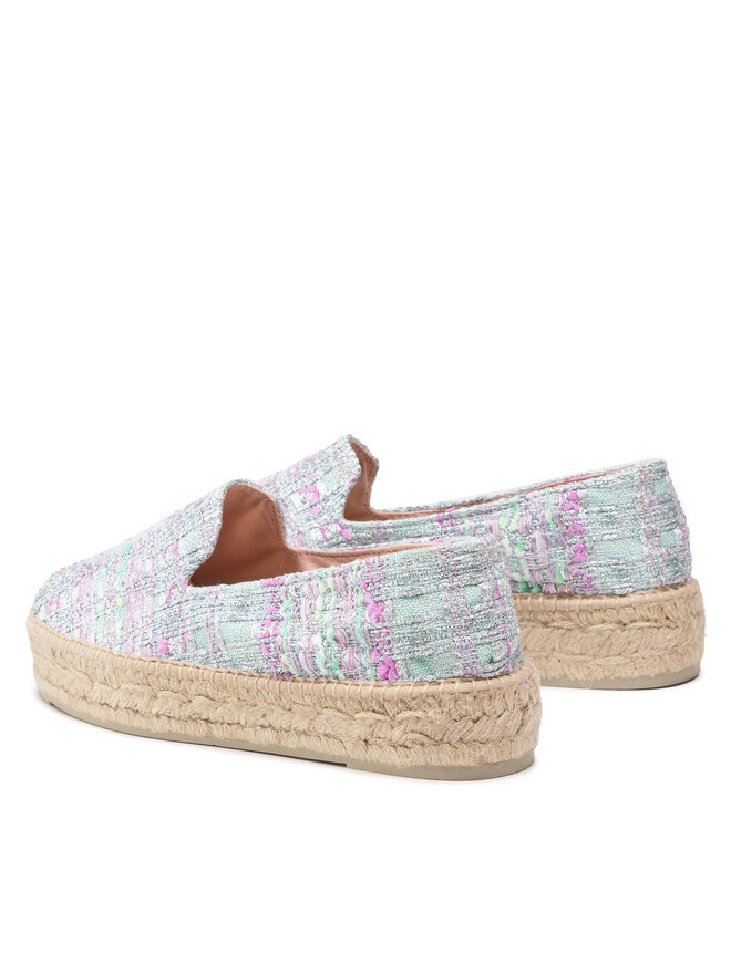 Manebi Espadryle Manebi Slippers D T 1.6 D0 Srebrny