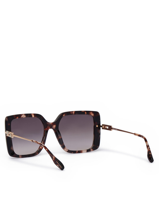 Trussardi Okulary przeciwsłoneczne Trussardi TSW9057 Brązowy