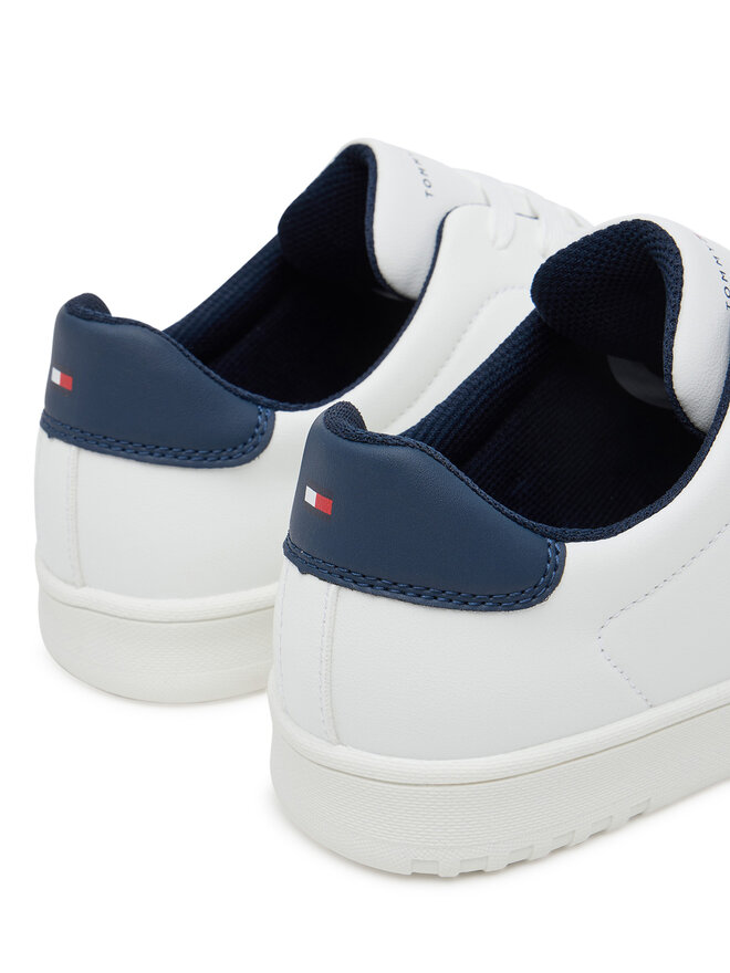 Tommy Hilfiger Снікерcи Tommy Hilfiger Low Cut Lace-Up T3X9-34073-1355X D Білий