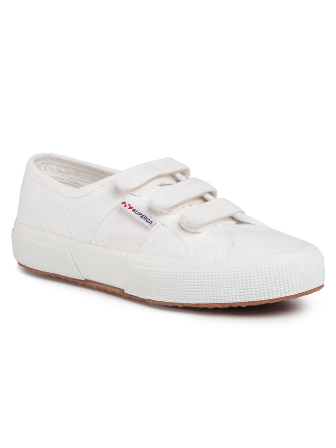 Superga Sneakers aus Stoff Superga 2750 Cot3velu S00BN20 Weiß