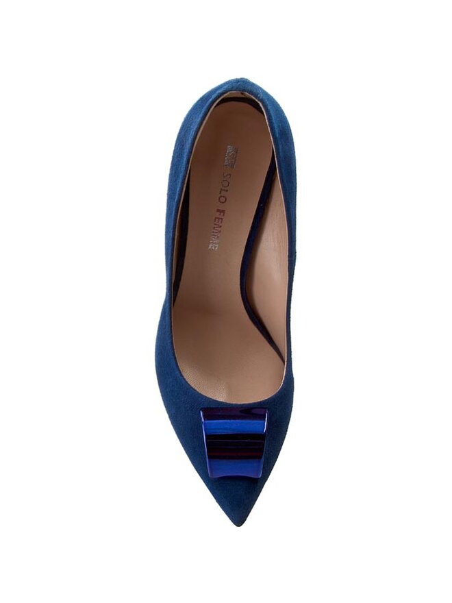 Solo Femme Pumps Solo Femme 14121-01-D01/000-04-00 Dunkelblau