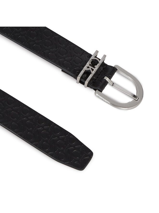 Calvin Klein Dámsky opasok Calvin Klein Ck Must Ck Loop Belt K60K611297 Čierna