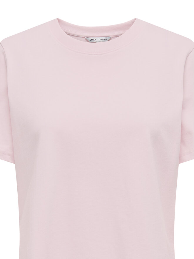 ONLY ONLY Marškinėliai Monja 15320892 Rožinė Regular Fit