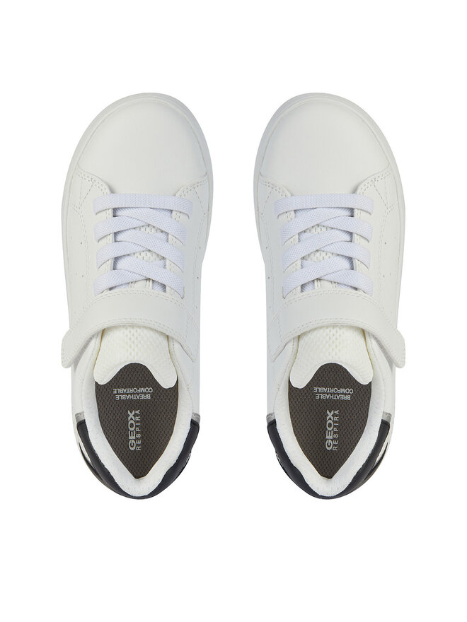 Geox Sneakersy Geox J Eclyper J36LSA 000BC C0404 S Biały