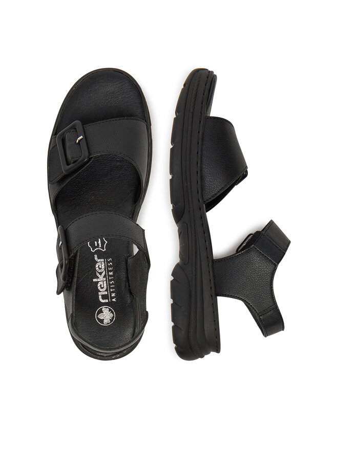 Rieker Sandale Rieker 66680-00 Negru