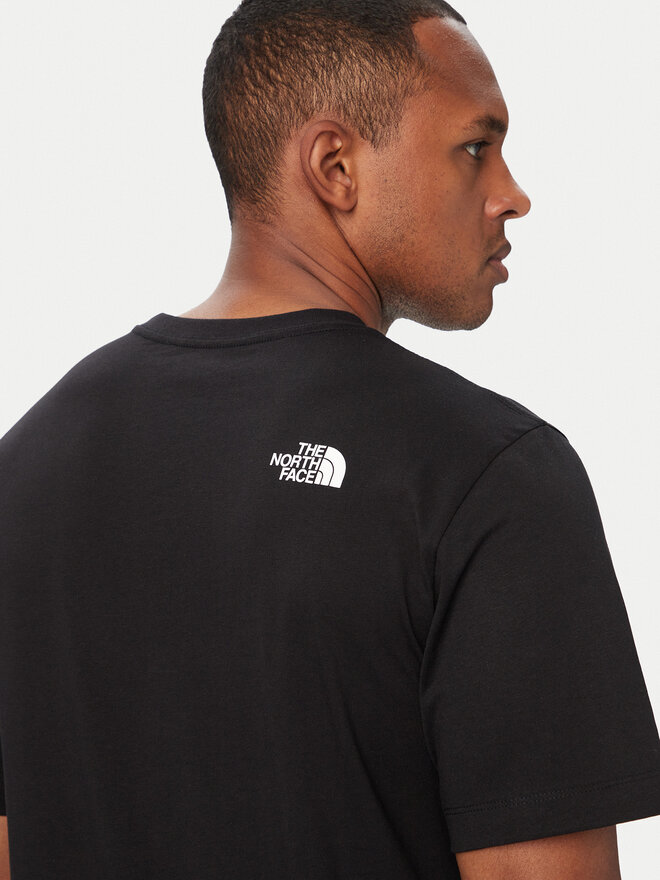 The North Face The North Face T-Shirt Evolution Half Dome NF0A8B6J Schwarz Regular Fit