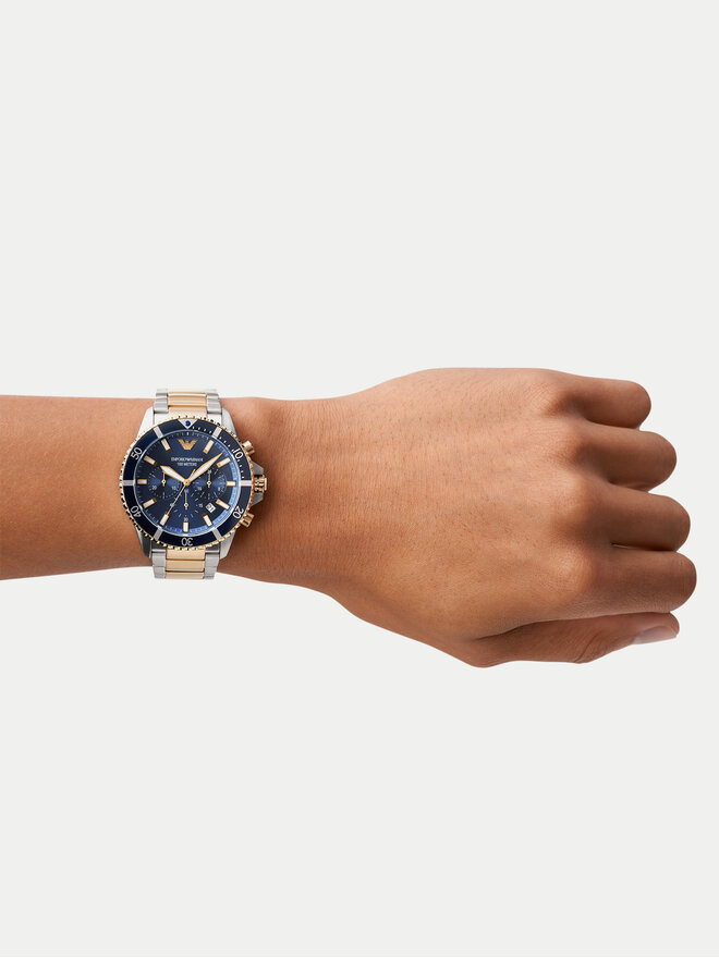 Emporio Armani Zegarek Emporio Armani AR11362 Granatowy